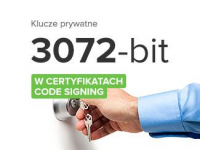 Certyfikaty Code Signing - nowe wymagania dotyczące kluczy prywatnych